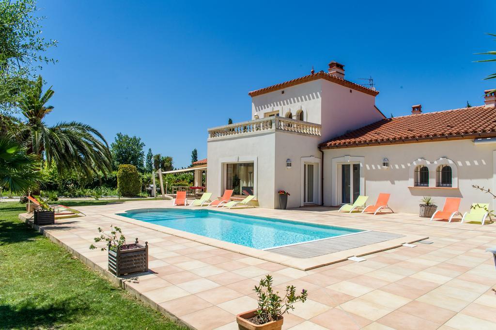 Mas Picton Hotell Argelès-sur-Mer Rum bild